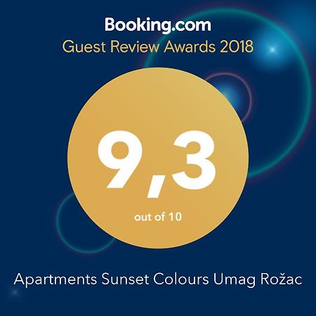 Apartments Sunset Colours Umag Rozac المظهر الخارجي الصورة